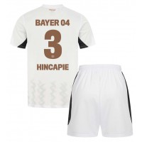 Bayer Leverkusen Piero Hincapie #3 Replica Away Minikit 2024-25 Short Sleeve (+ pants)